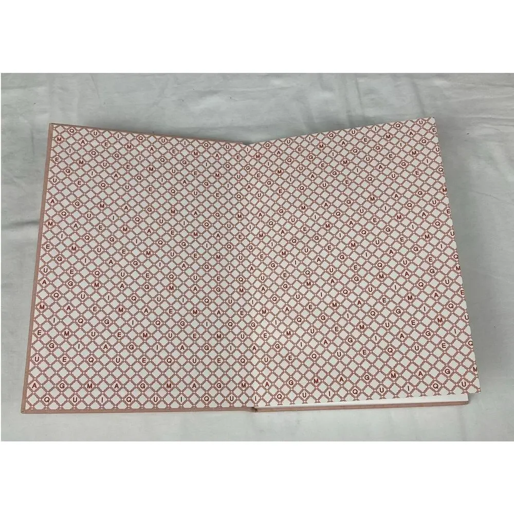 New Hotel Magique Anthropologie Cahier Notes Journal Pink Lips Lined 128 pages